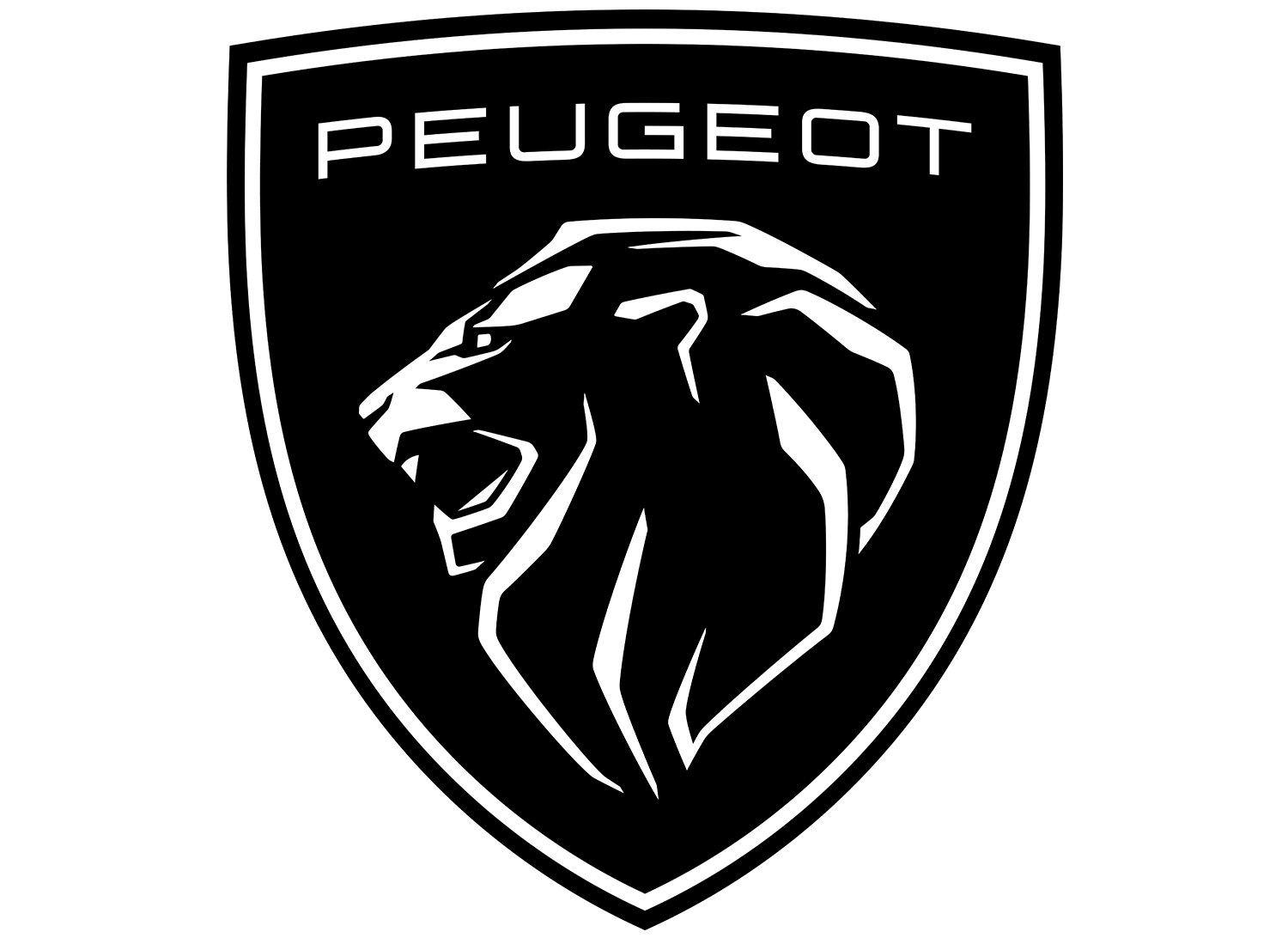 Logo Peugeot automobiles Gard