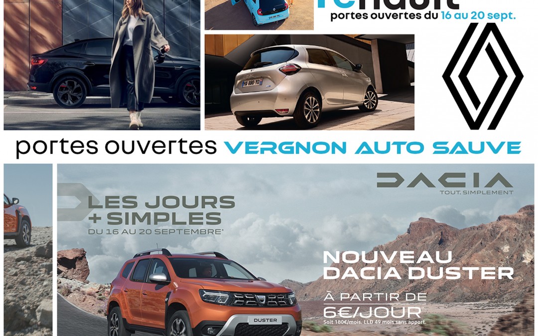 Portes ouvertes Renault-Dacia Sauve Gard