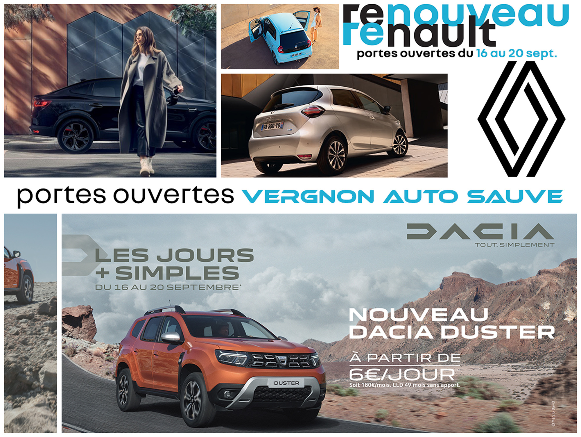 Portes ouvertes « Renault-Dacia » Sauve !