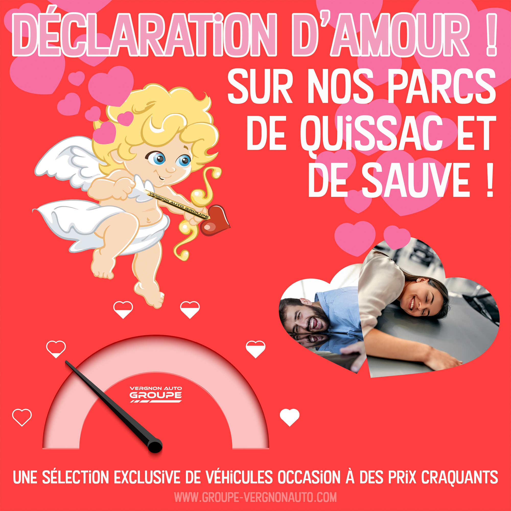 Promos Saint-Valentin, dans le Gard, des voitures d'occasion au meilleur prix et sans aucune concession