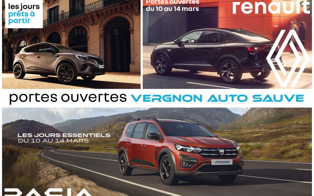 Portes ouvertes Renault Dacia Sauve Gard (30) - Mars 2022