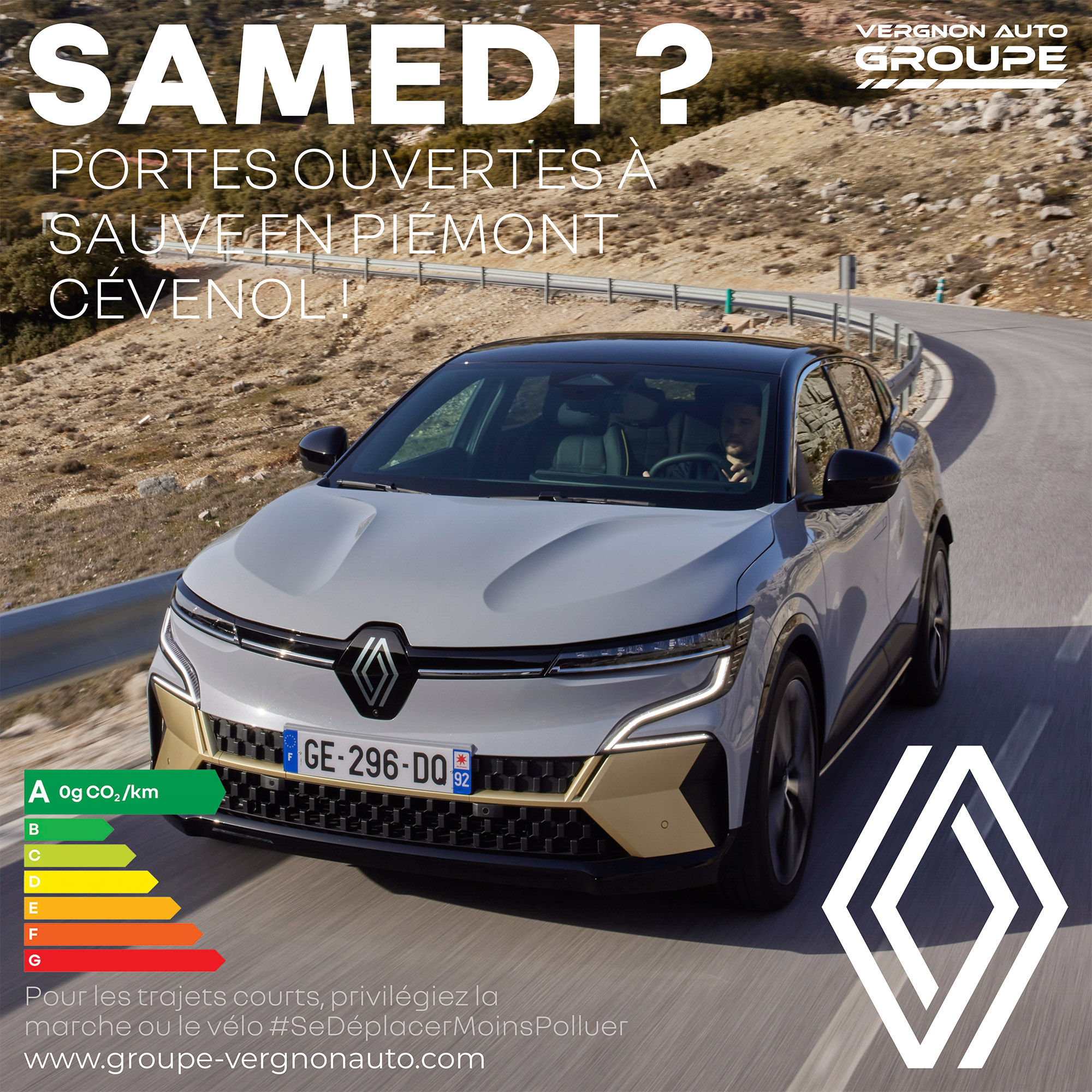Le samedi 17 septembre, venez profiter à Sauve (Gard - 30) de nos portes ouvertes Renault !