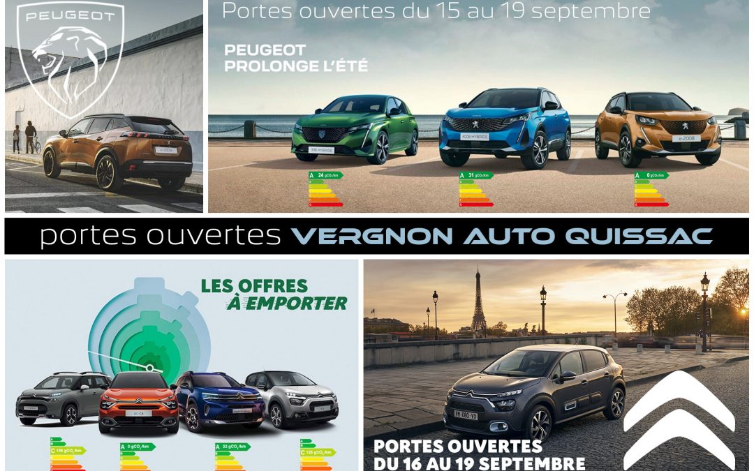 Portes ouvertes Peugeot Citroën Quissac Gard