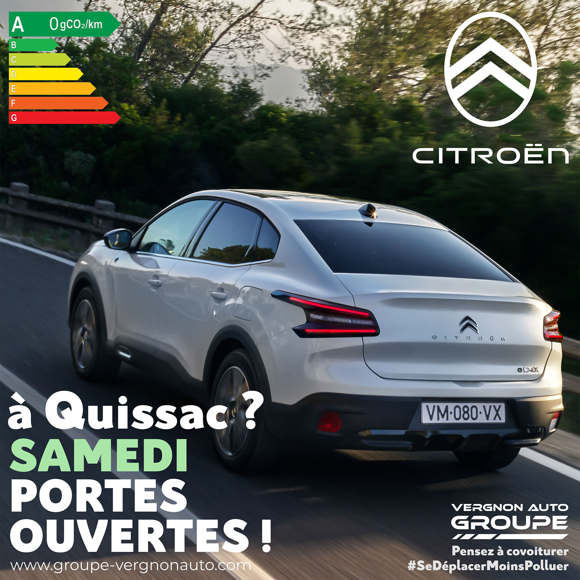 Samedi 15 octobre 2022, venez profiter à Quissac (Gard - 30) de nos portes ouvertes Citroën !