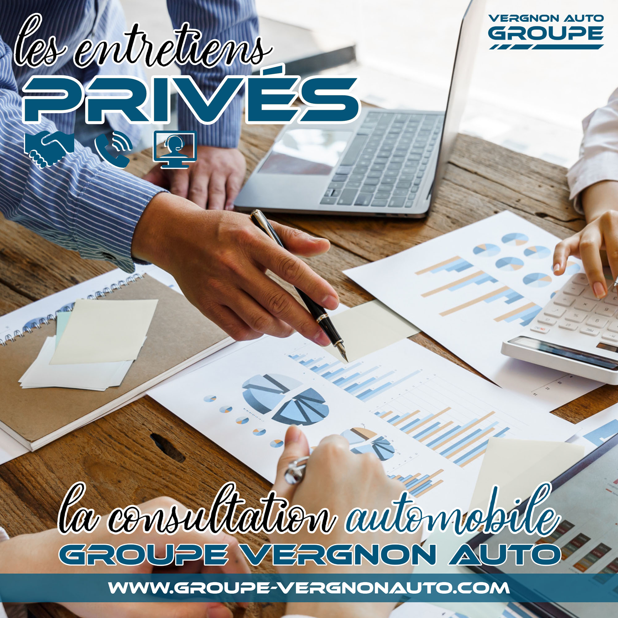 Entretiens privés à Quissac et à Sauve : la consultation automobile Groupe Vergnon Auto !