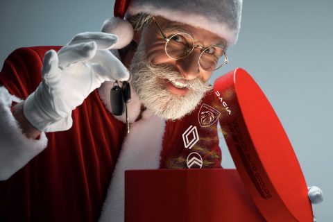 Lorsque le père Noël se fait un cadeau 🎁, il va chez Vergnon Auto ! 😀