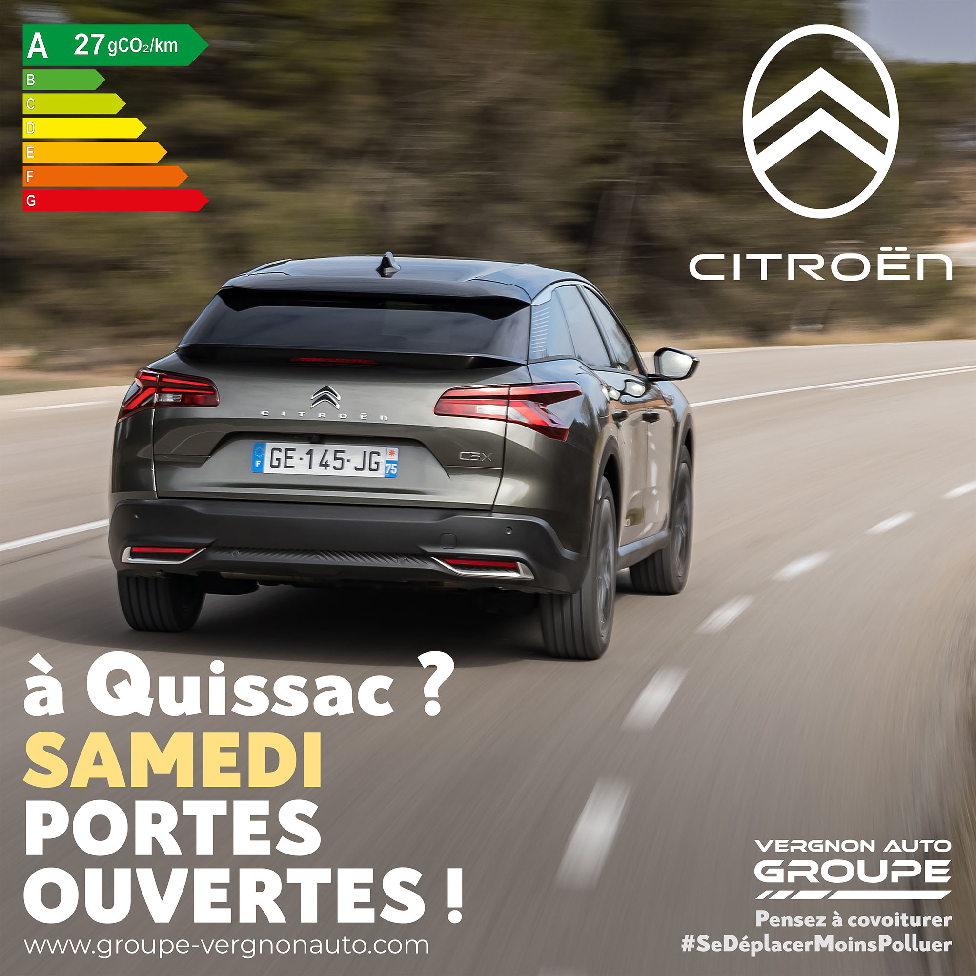 Samedi 14 janvier 2023, portes ouvertes Citroën à Quissac, venez profiter de nos offres en neuf comme en occasion !