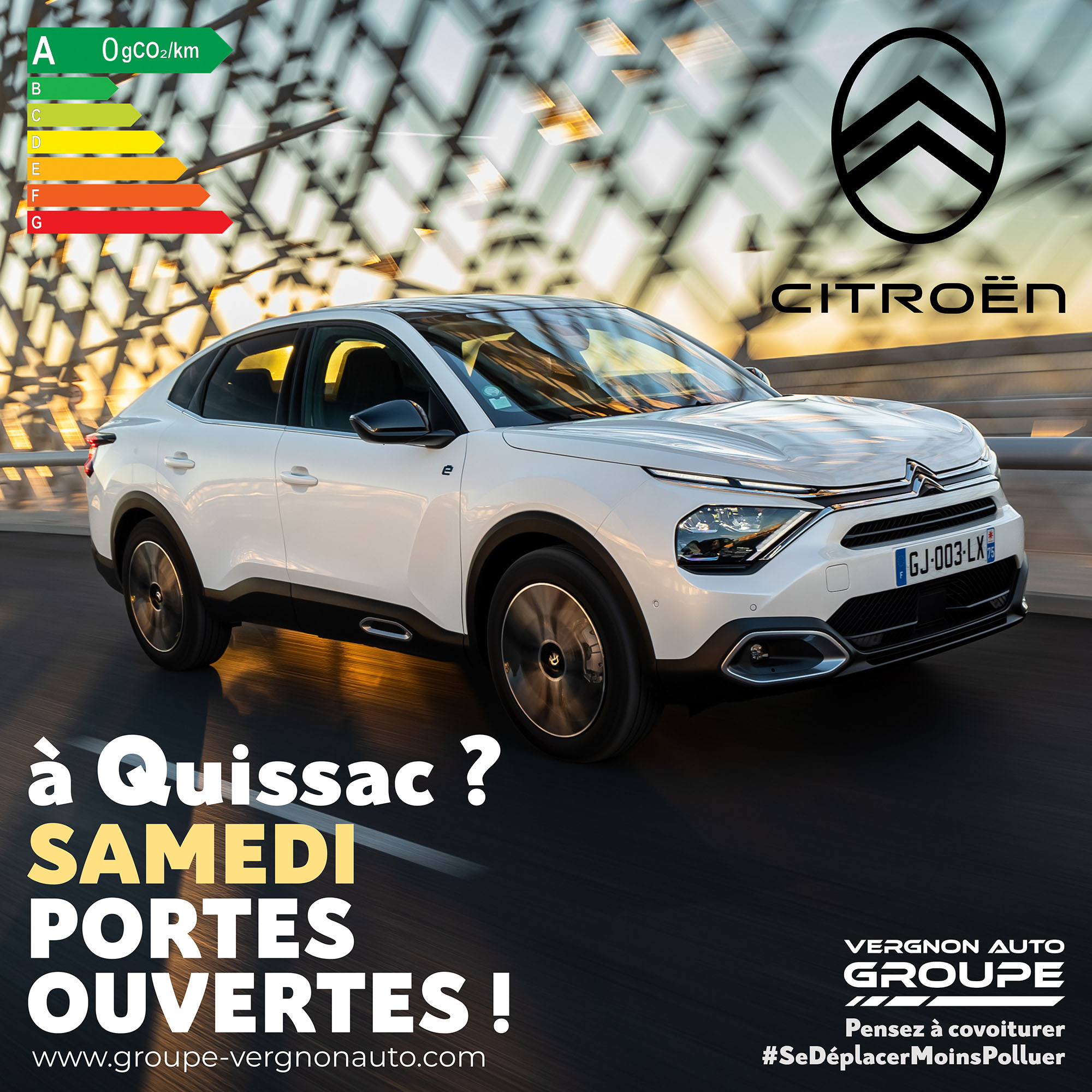 Samedi 10 juin 2023, portes ouvertes Citroën à Quissac, dans le Gard ! Neuf et occasion, venez profiter de nos offres !