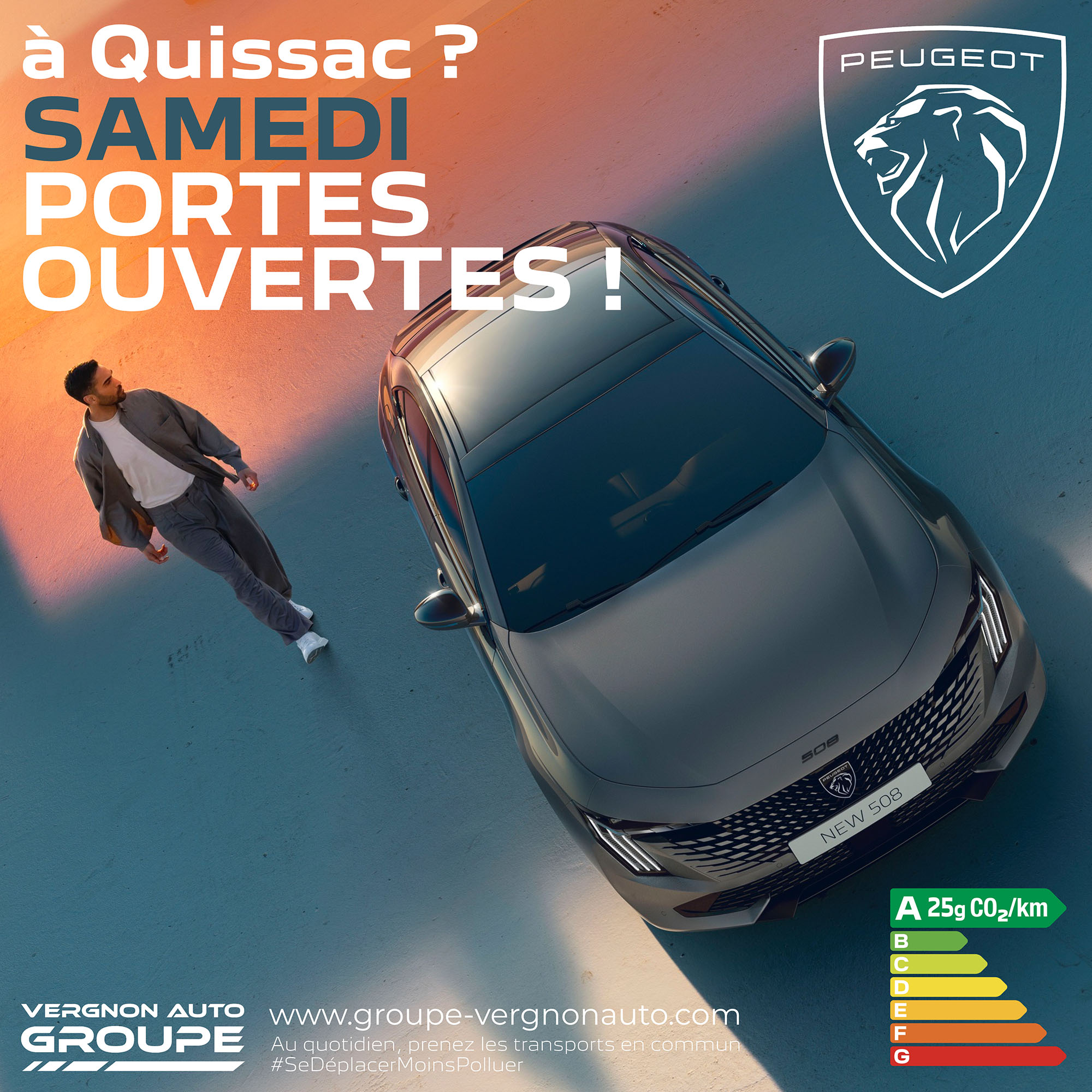 Samedi 10 juin 2023, portes ouvertes Peugeot à Quissac, dans le Gard ! Neuf et occasion, venez profiter de nos offres !