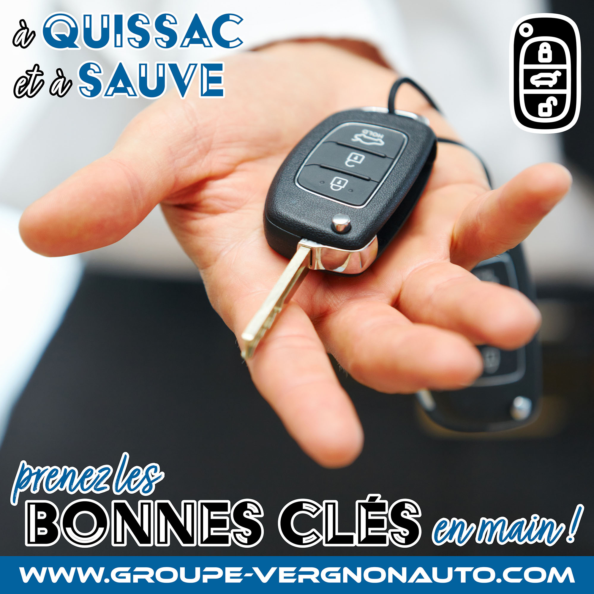 Peugeot, Citroën, Renault, Dacia et autres marques ! Sur nos parcs de Quissac et de Sauve, prenez les bonnes clés en main !
