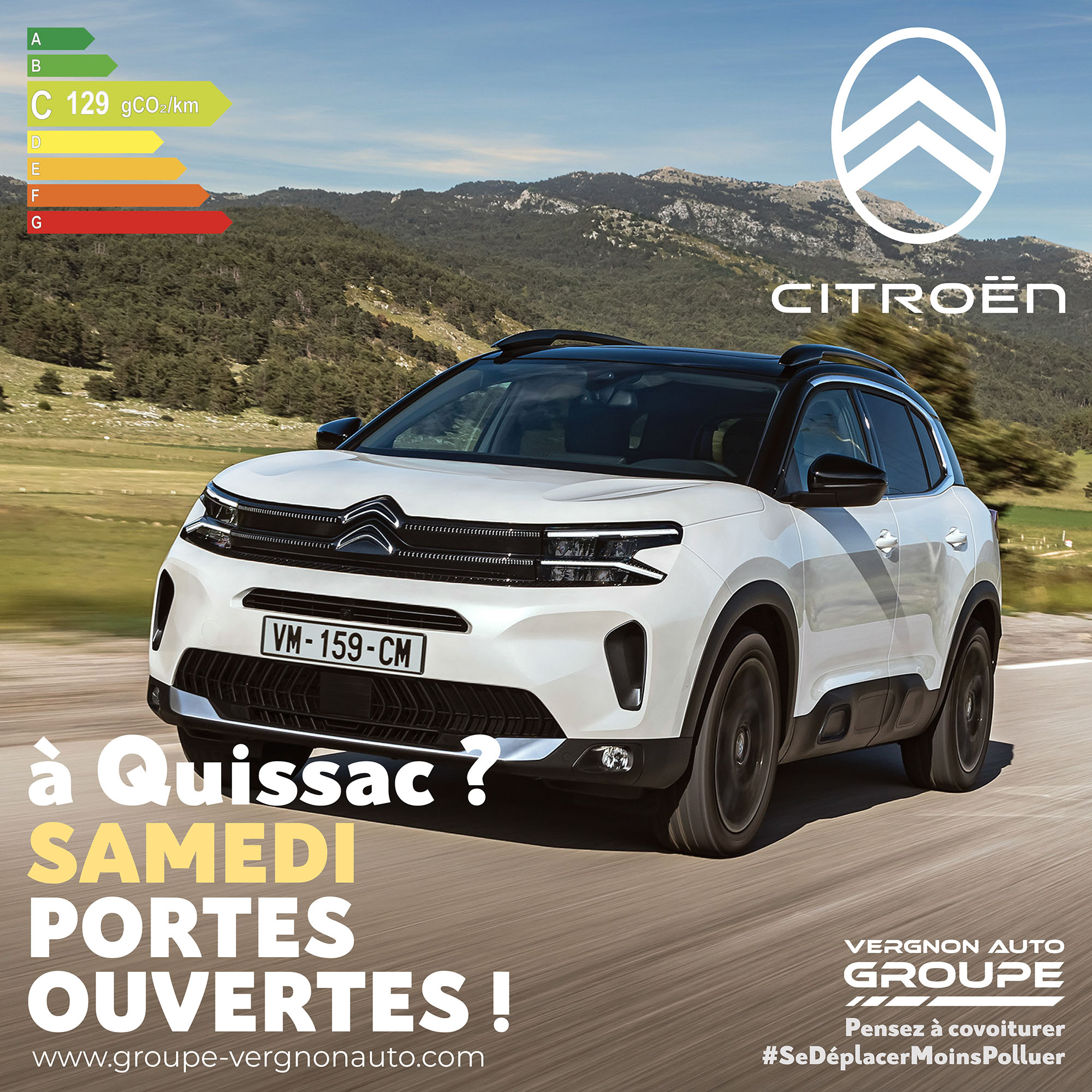 Samedi 16 septembre 2023, portes ouvertes Citroën à Quissac, dans le Gard ! Neuf et occasion, venez découvrir nos offres !