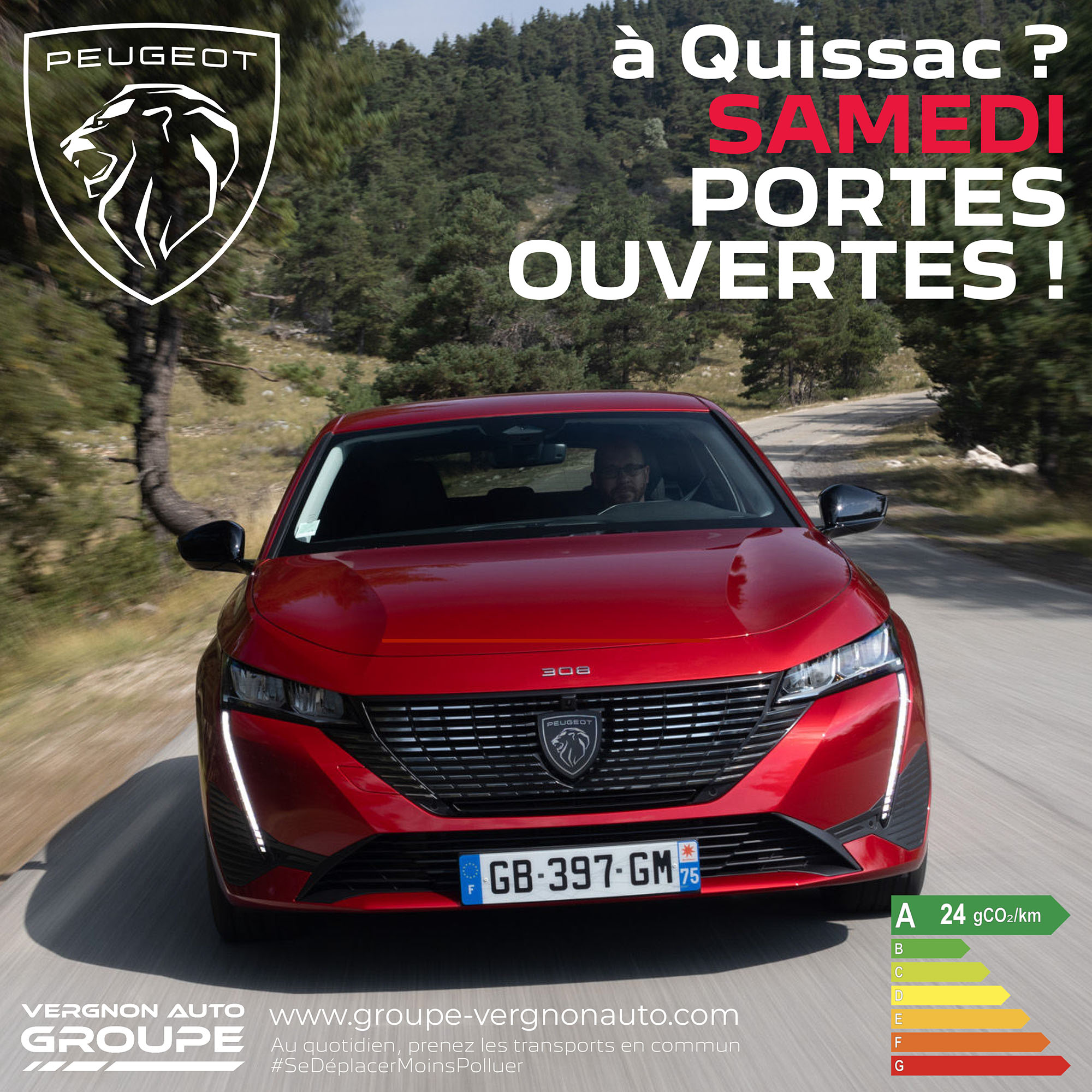 Samedi 14 octobre 2023, portes ouvertes Peugeot à Quissac, dans le Gard ! Neuf et occasion, venez découvrir nos offres !