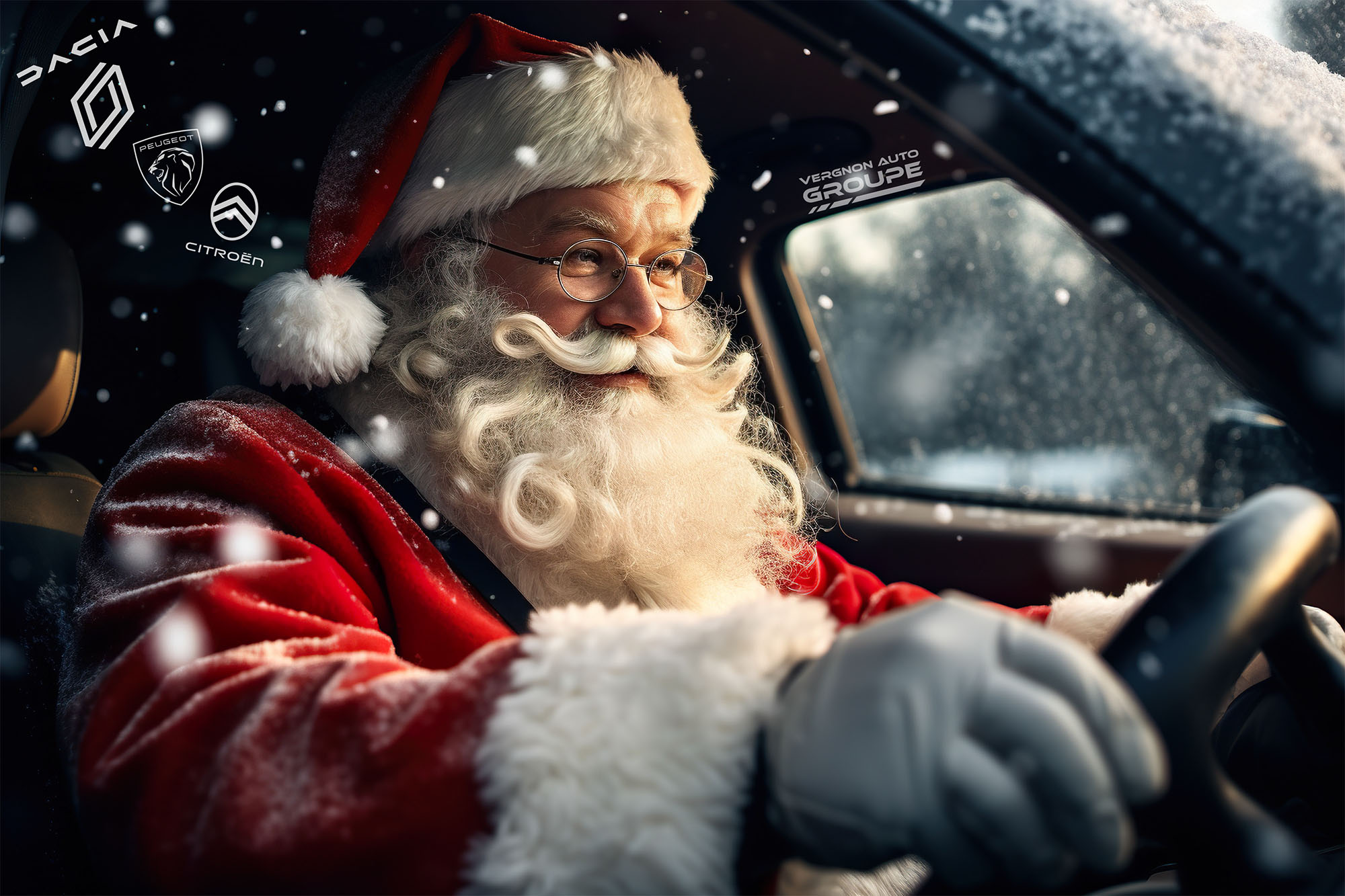 Lorsque le père Noël se fait un cadeau, il va chez Vergnon Auto !