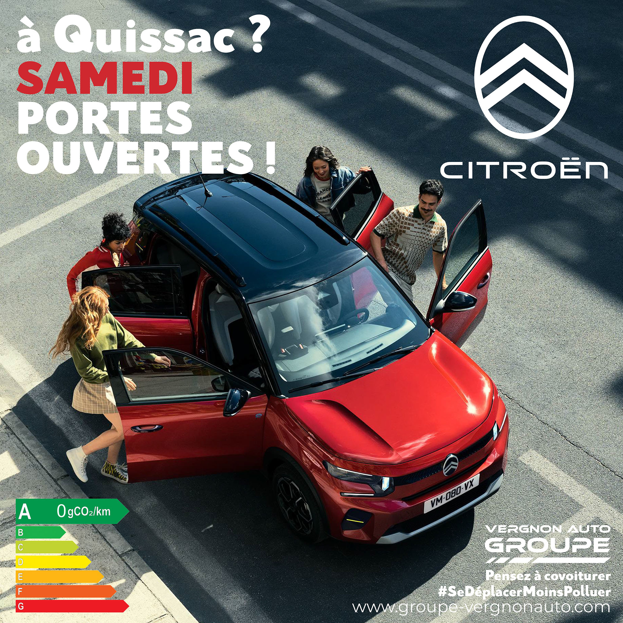 Samedi 16 mars 2024, portes ouvertes Citroën à Quissac, dans le Gard ! Neuf et occasion, venez découvrir nos offres !